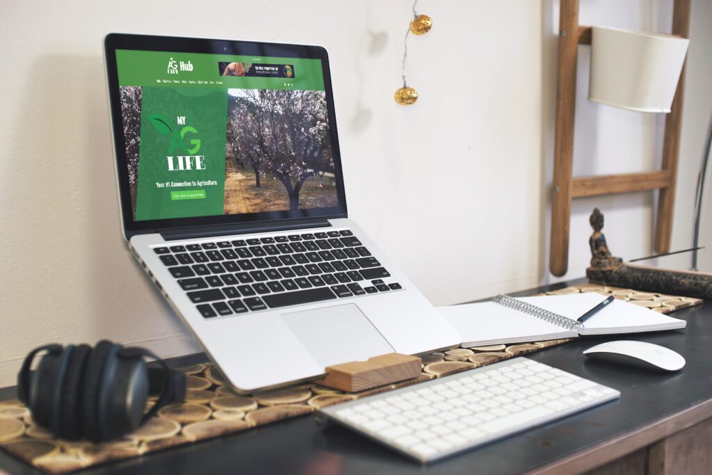 MyAgLife Website Mockup