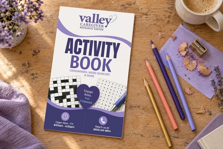 VCRC Activity Book studio presentation