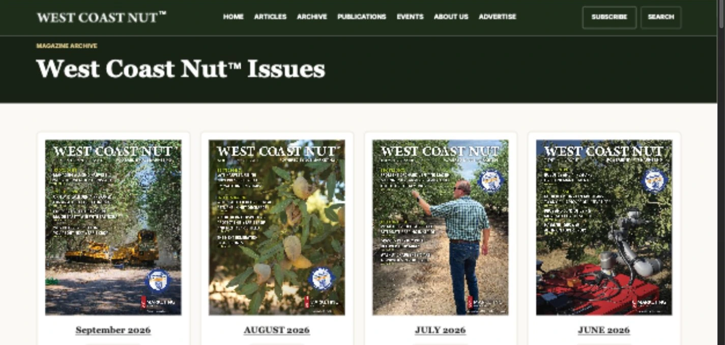 West Coast Nut: Issue archive