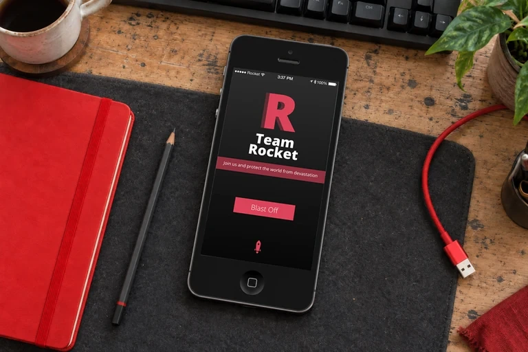Team Rocket Recruitment App studio presentation
