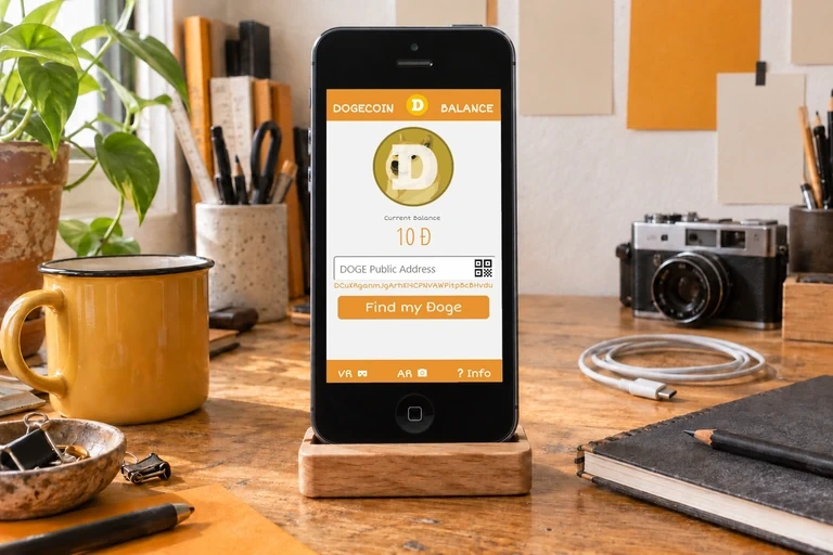 Doge Crypto Balance App studio presentation